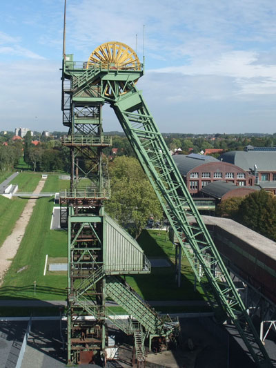 Teilsanierung Förderturm Zeche Westfalen 